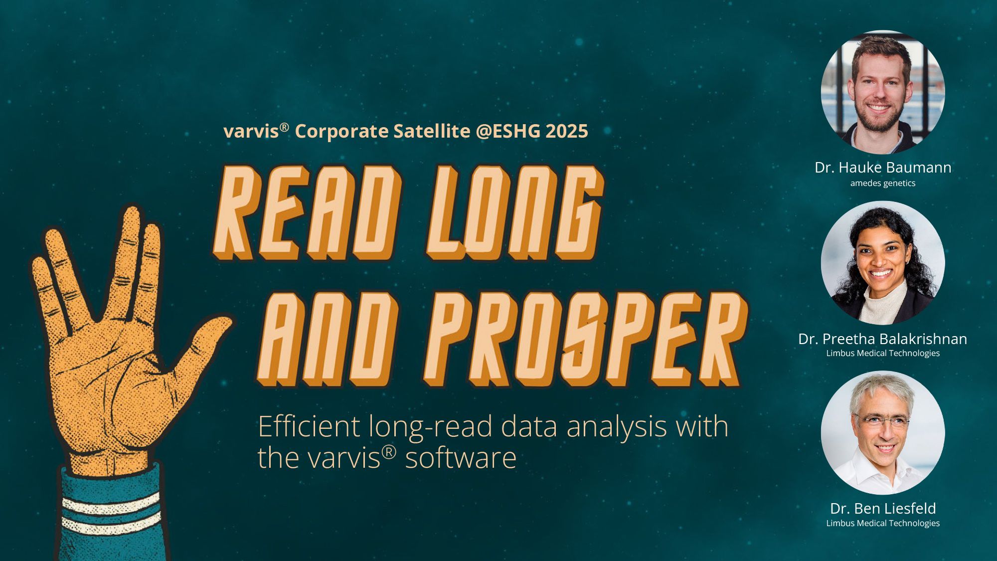 Watch now on-demand - ESHG Workshop "Read long and prosper: Efficient long-read data analysis"
