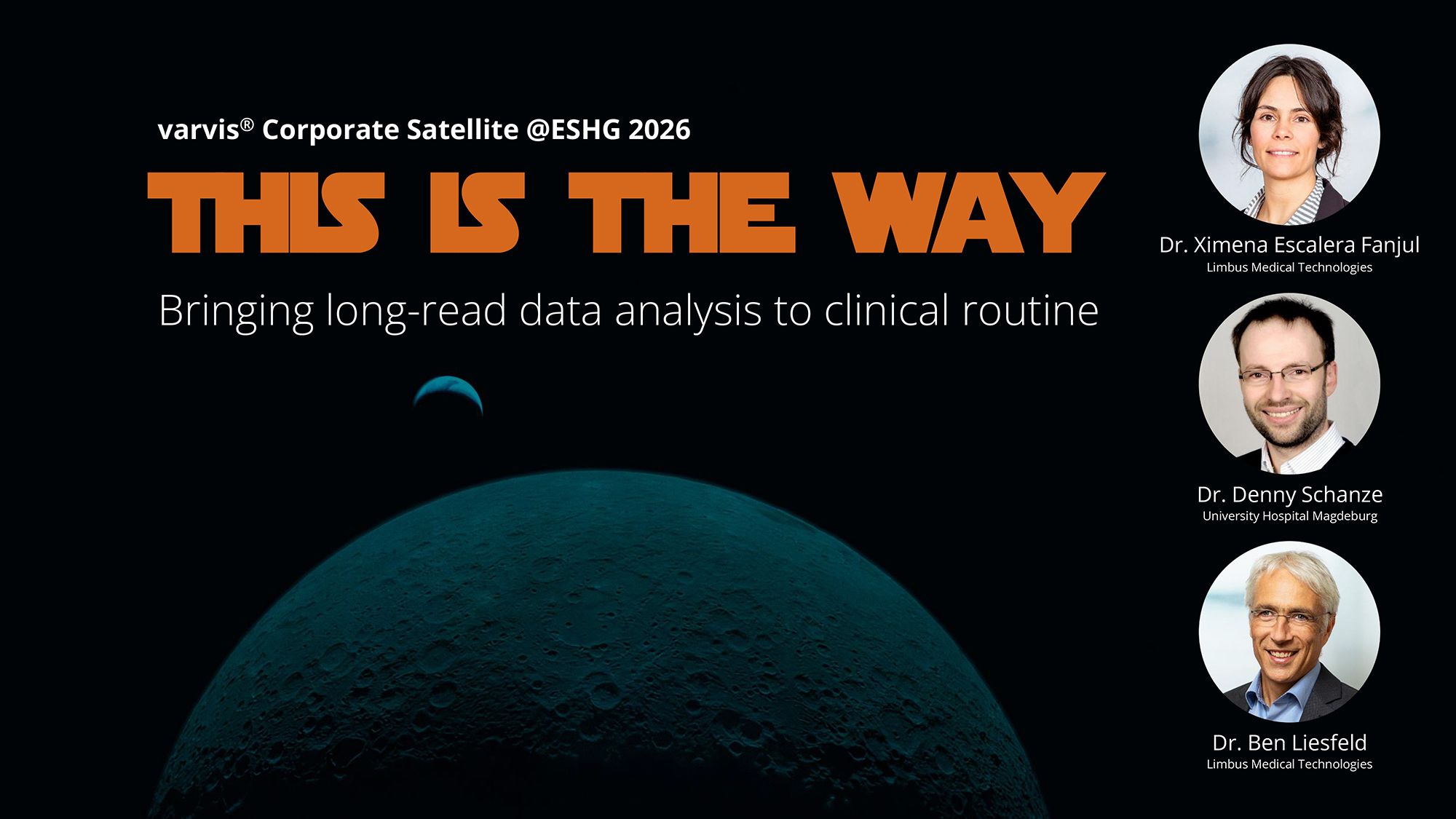 Watch now on-demand - ESHG satellite "This is the way: Bringing long-read data analysis to clinical routine"