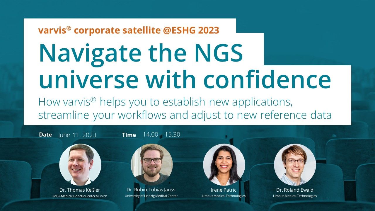 Watch now on-demand - ESHG Workshop "Navigate the NGS universe with confidence"